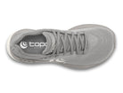 Men's Topo Athletic Ultrafly 5 in Dark Grey/Grey, top view
