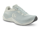 Men's Topo Ultrafly 5. Grey upper. Grey midsole. Lateral view.