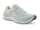 Men's Topo Ultrafly 5. Grey upper. Grey midsole. Lateral view.