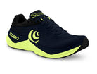 Men's Topo Athletic Ultrafly 5 in Navy/Lime, lateral view