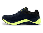 Men's Topo Athletic Ultrafly 5 in Navy/Lime, medial view