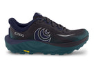 Men's Topo Ultraventure 5 in Black/Dark Teal – lateral view.