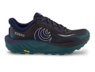 Men's Topo Ultraventure 5 in Black/Dark Teal – lateral view.
