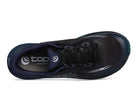 Men's Topo Ultraventure 5 in Black/Dark Teal – top view.