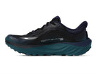 Men's Topo Ultraventure 5 in Black/Dark Teal – medial view.