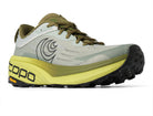 Men's Topo Vista. Light Green upper. Green midsole. Lateral view.