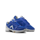 Men's Tyrol Drive V. Blue upper. Grey midsole. Lateral view.
