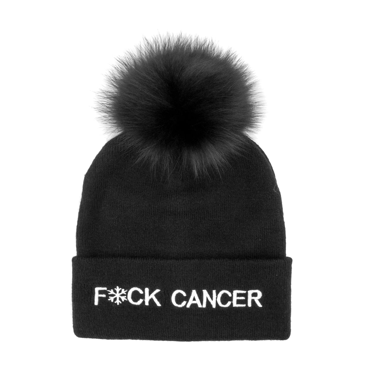 Mitchie's Matchings F*ck Cancer Beanie Women's