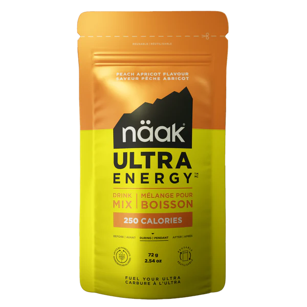 Naak Energy Drink Mix. Peach Apricot.