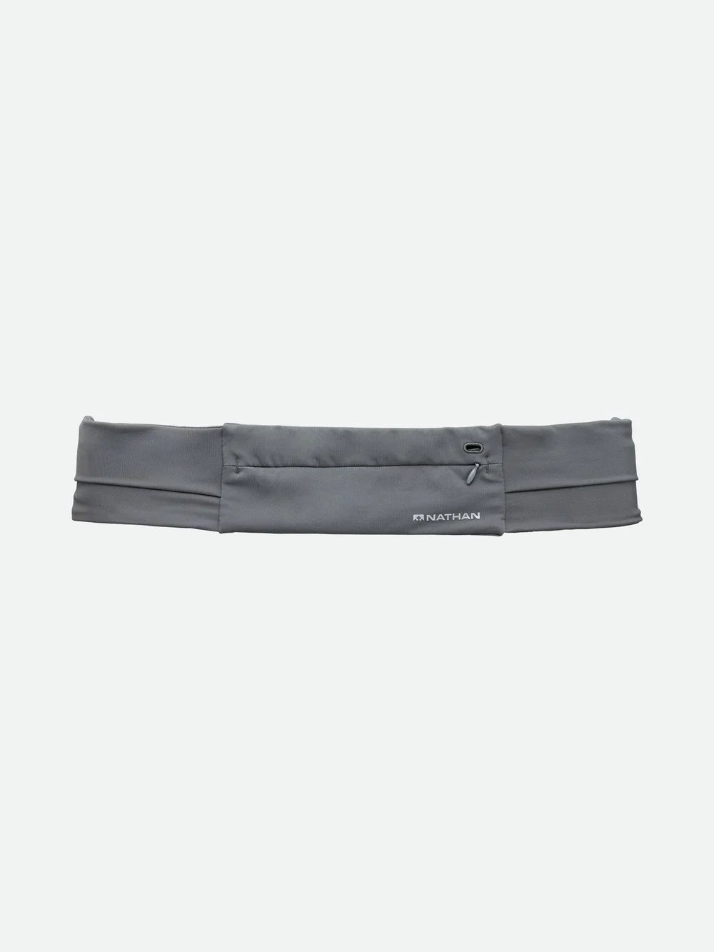 Nathan Adjustable-Fit Zipster 2.0. Gravity Grey. Front view.