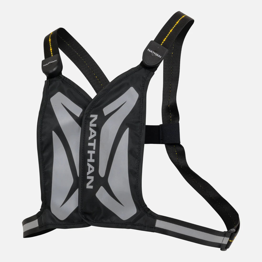Nathan Laser Light Web Vest. Black.