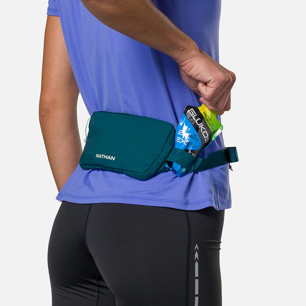 Nathan Marathon Waist Pack 3.0. Teal.