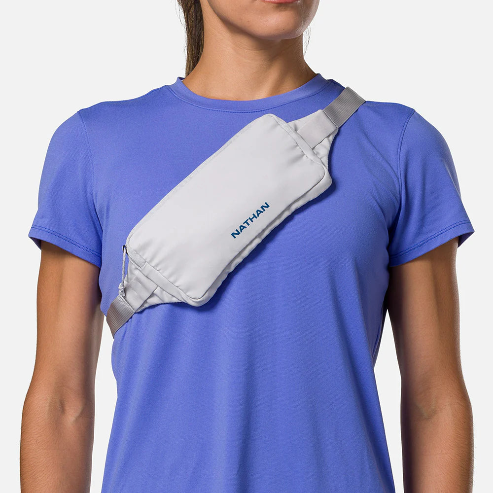 Nathan Marathon Waist Pack 3.0. Grey.