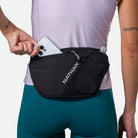 Nathan Pinnacle FeatherLite Belt. Black.