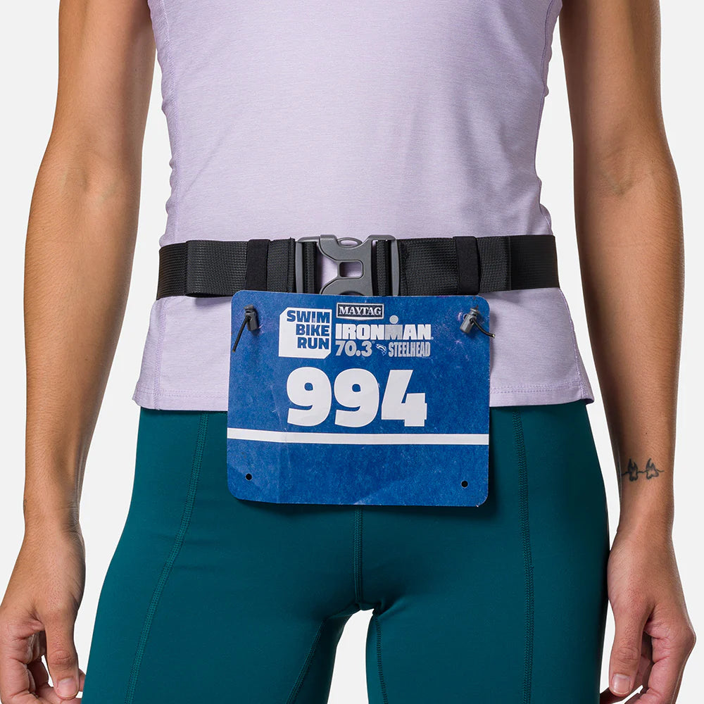 Nathan Pinnacle FeatherLite Belt. Black.