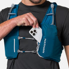 Nathan Pinnacle Pro 6 liter hydration vest. Blue.