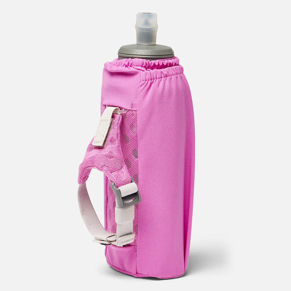 Nathan Pinnacle Soft Flask Insulated. 18oz. Pink.