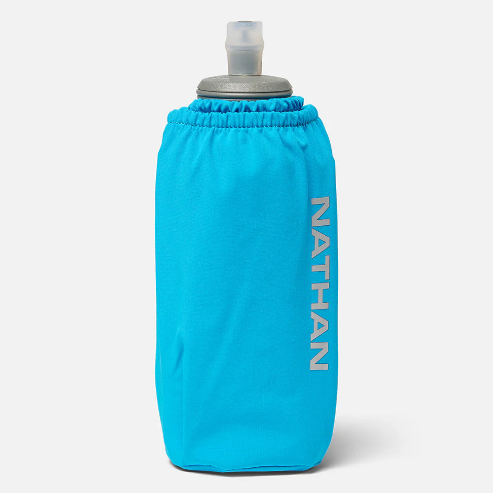 Nathan Pinnacle Soft Flask Insulated. 18oz. Blue