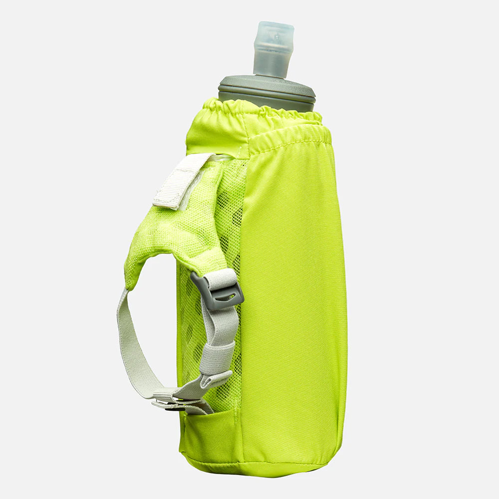 Nathan Pinnacle Insulated Soft Flask 18oz. Lime.