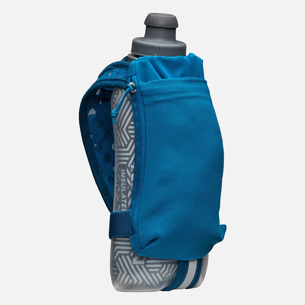 Nathan Speed Draw 2 Insulated. 18oz. Deep Blue/Reflective Silver.