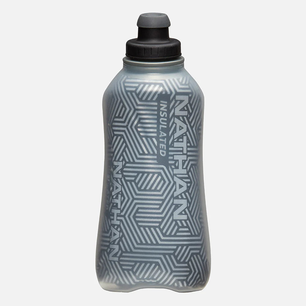 Nathan Speed Draw 2 Insulated. 18oz. Black/Reflective Silver.