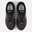 New Balance 1080 v15 men's running shoe in Black/Faded Black/Olivine — top view