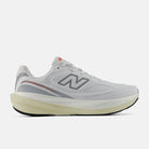New Balance 1080 v15 men's running shoe in White/Neo Flame — lateral view
