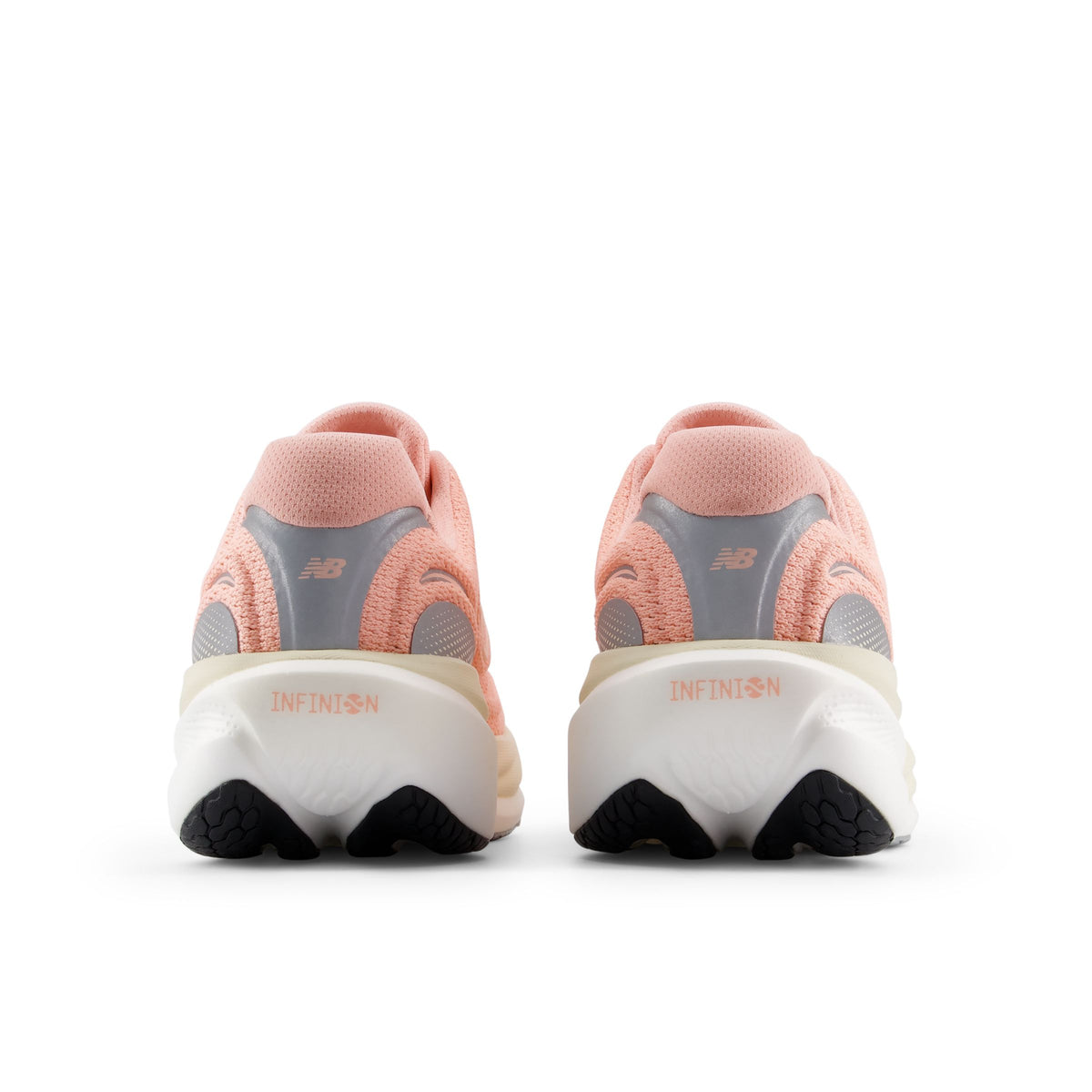 New Balance 1080 v15 women's running shoe in Pink Lemonade — outsole view