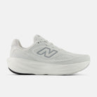 New Balance 1080 v15 women's running shoe in White/Silver Metallic — lateral view