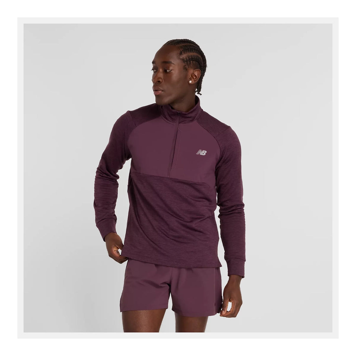 New Balance RC Essential Heat Grid 1/2 Zip Men's