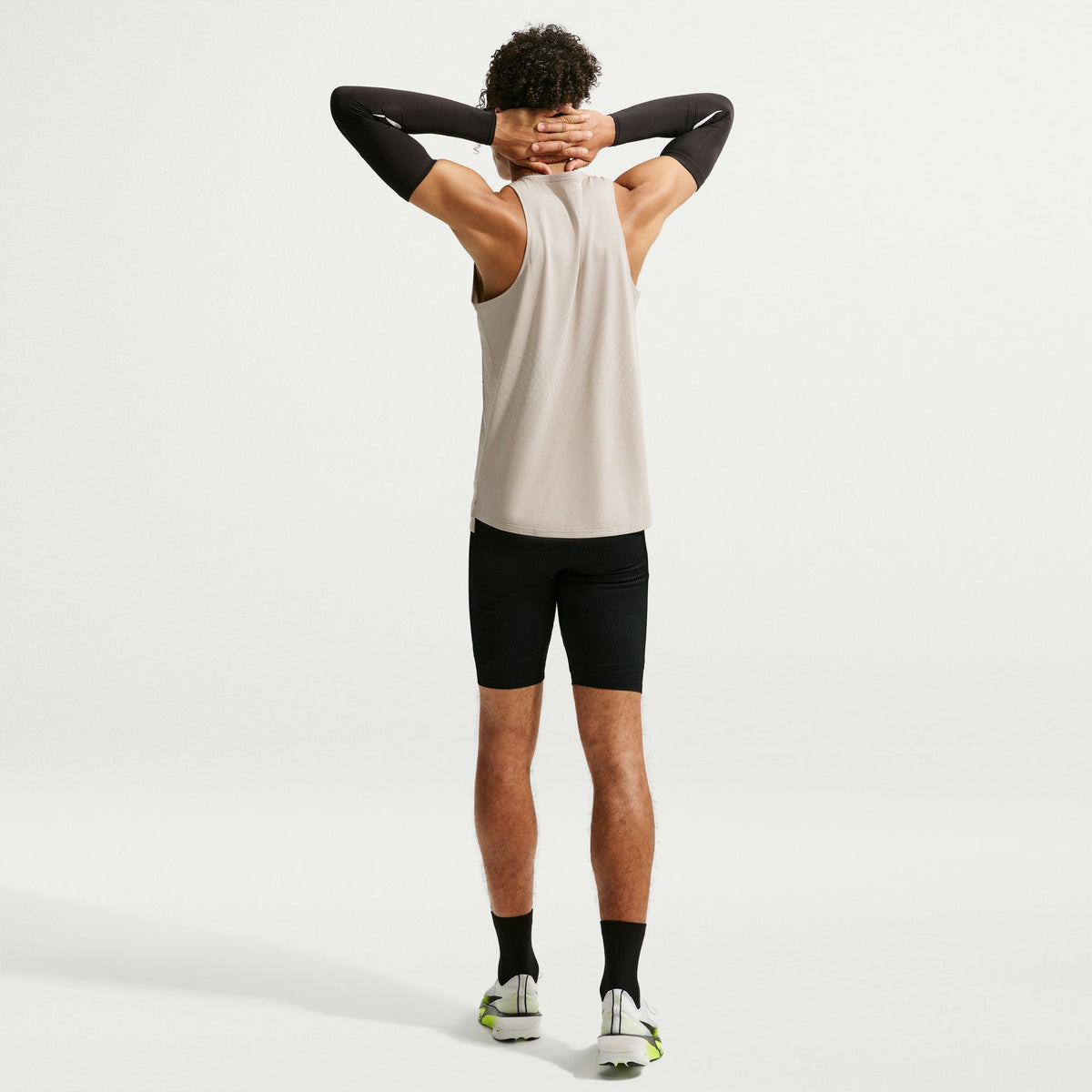 Nike Stride Aero-Fit Running Tank Top Men's Cream II/Sail product image