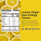 noogs Sour Energy Chews Lemon Zinger 1.9 oz product image