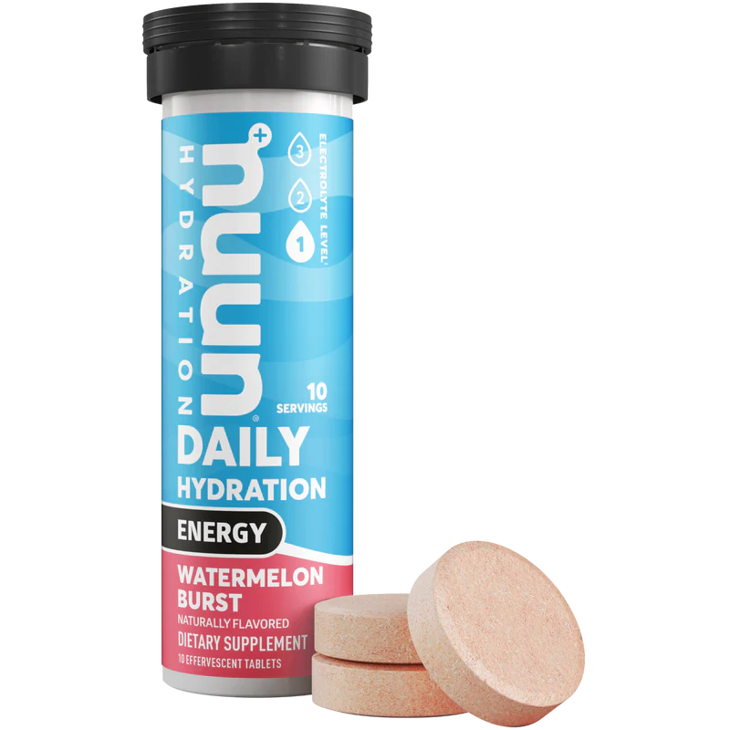 nuun energy single tubes. Watermelon Burst.