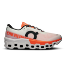 Men's On Cloudmonster 2 in Undyed/Flame — official manufacturer studio side profile.