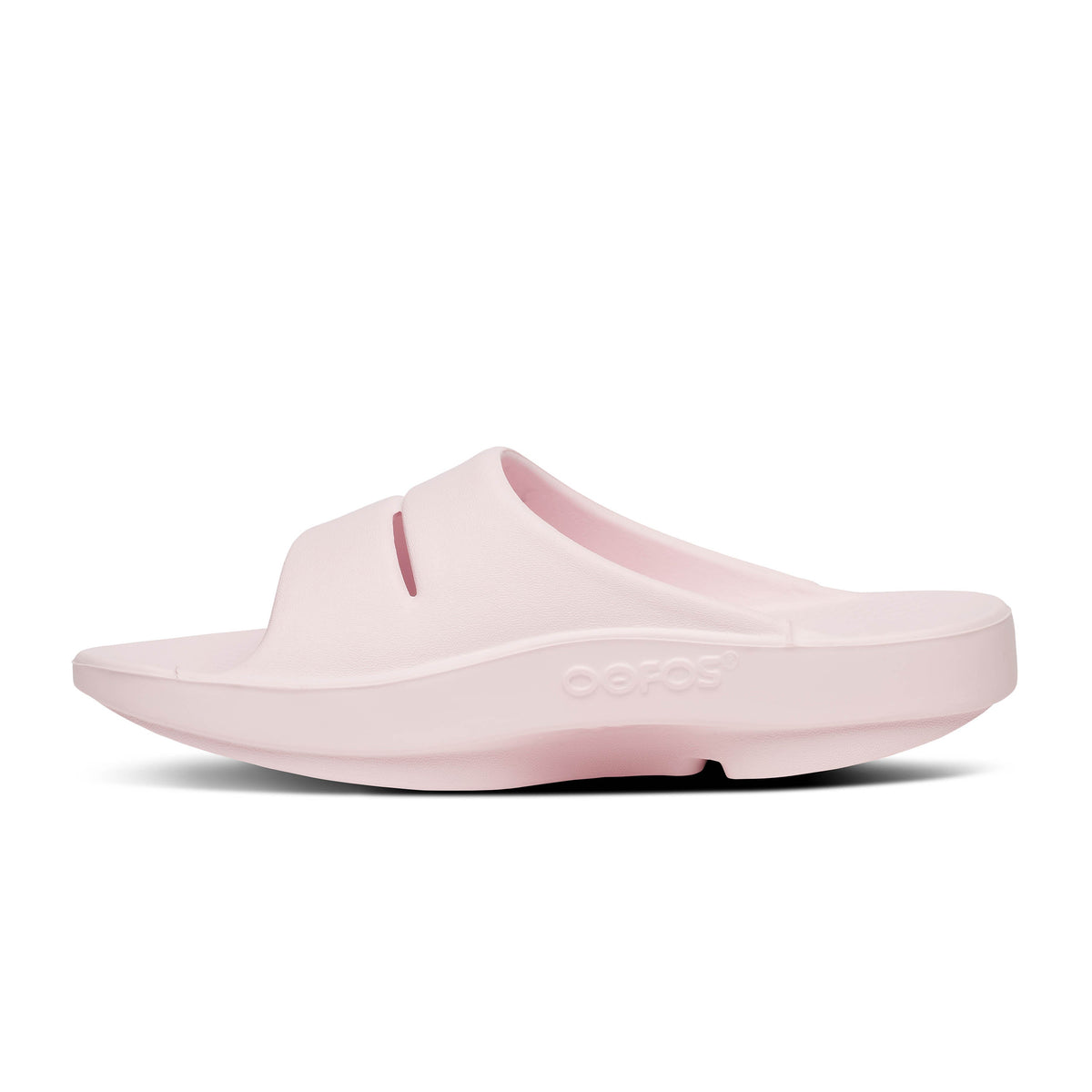 Unisex Oofos OOahh Slide Primrose medial view