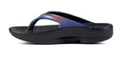 Women's Oofos OOlala Luxe Sandal in Midnight Spectre, alternate view