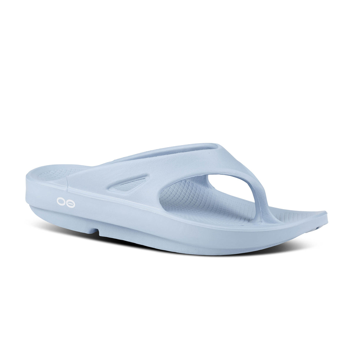 Oofos OOriginal Sandal Neptune Blue lateral view