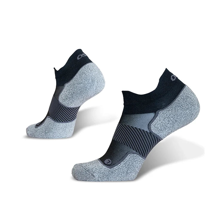 OS1st Active Comfort Socks. No Show. Black.