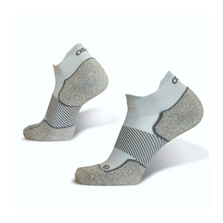 OS1st Active Comfort Socks. No Show. Grey.