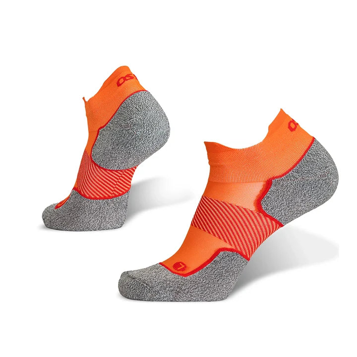 OS1st Active Comfort Socks. No Show. Orange.
