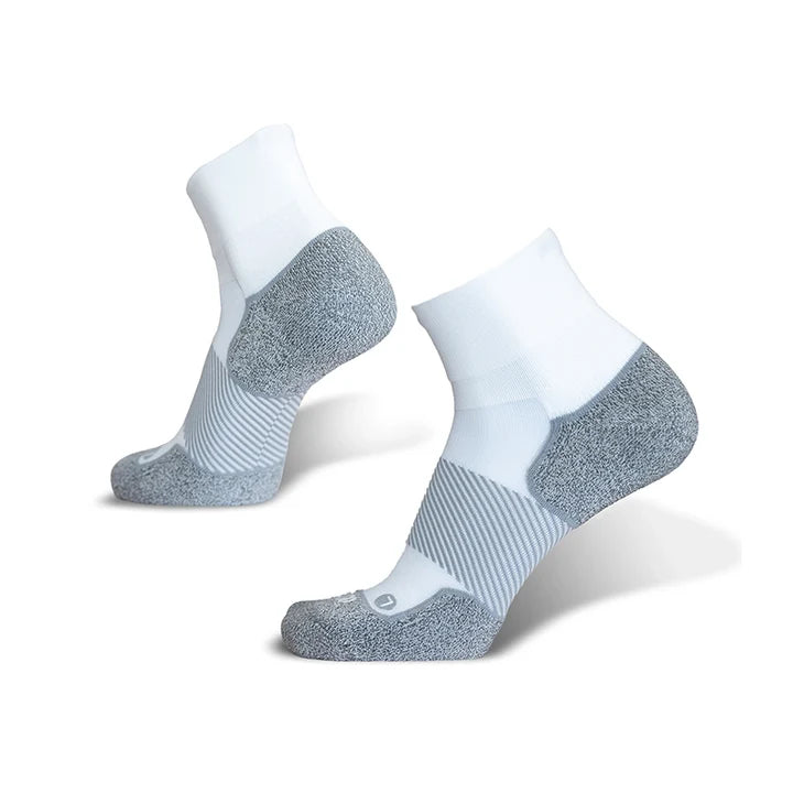 OS1st Active Comfort. Quarter Crew. White.