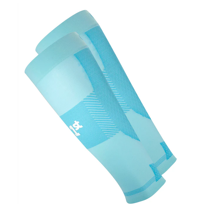 OS1st Thin Air Performance Calf Sleeve. Aqua.