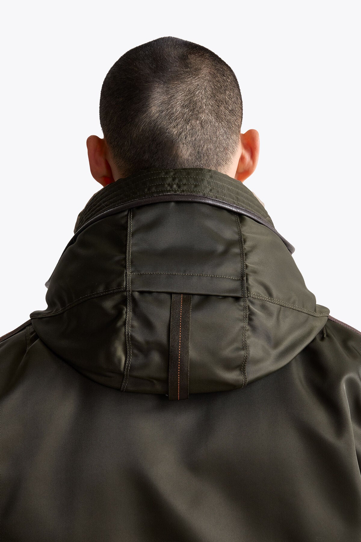 Parajumpers Gobi 20th men's down bomber, sleeve and patch detail