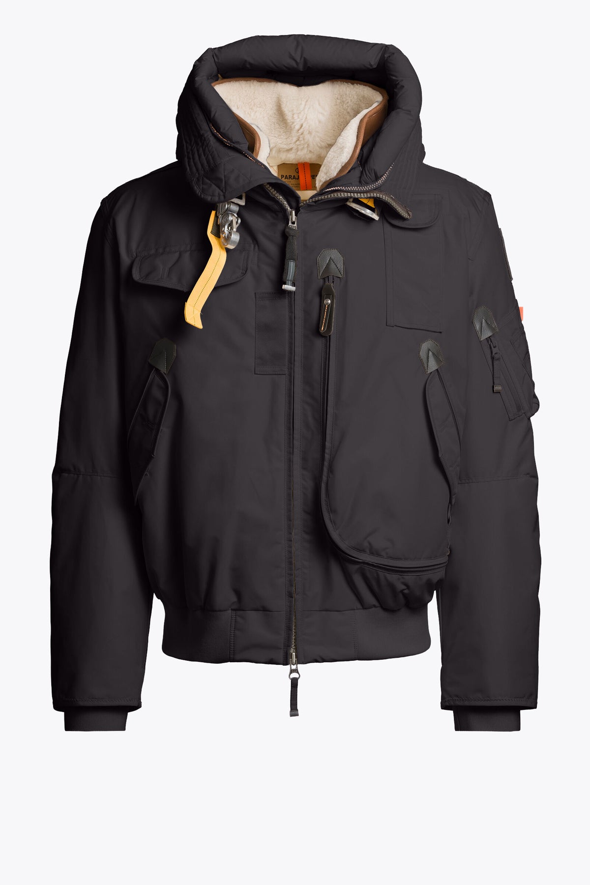 Parajumpers Gobi S. hooded down bomber jacket for men in Phantom
