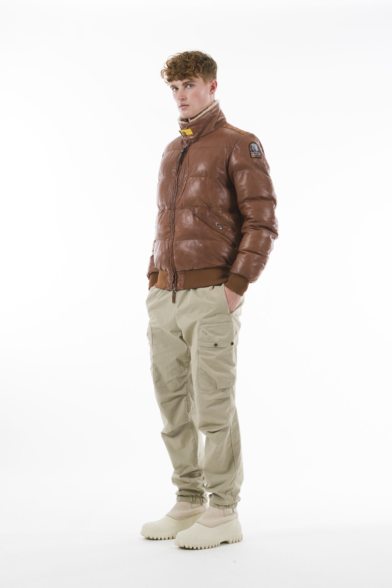 Parajumpers | Alf | Leather Bomber Jacket | Men's – Confluence