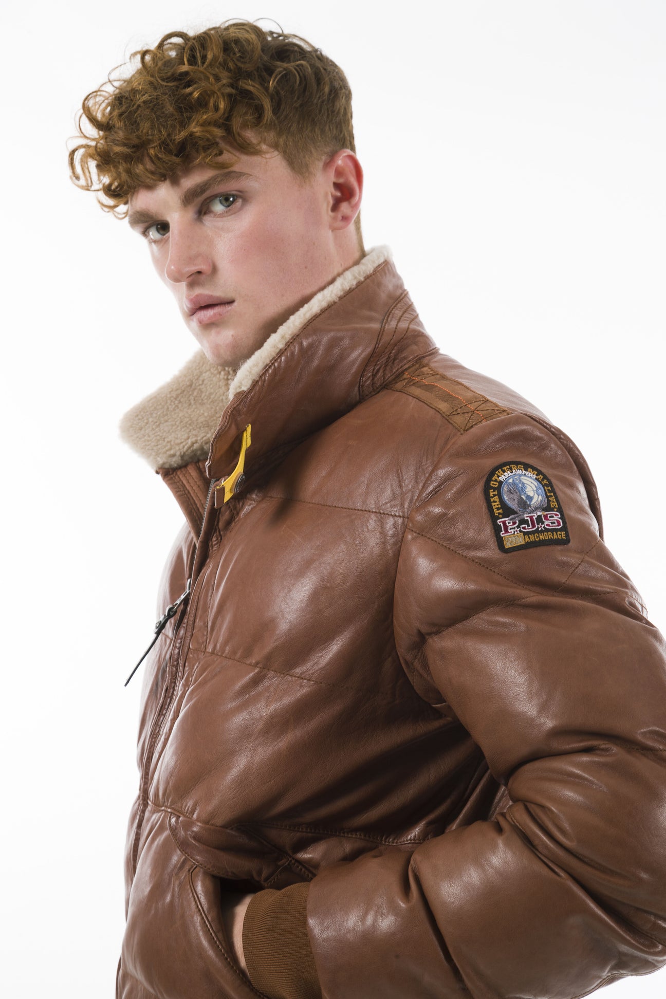 Parajumpers | Alf | Leather Bomber Jacket | Men's – Confluence