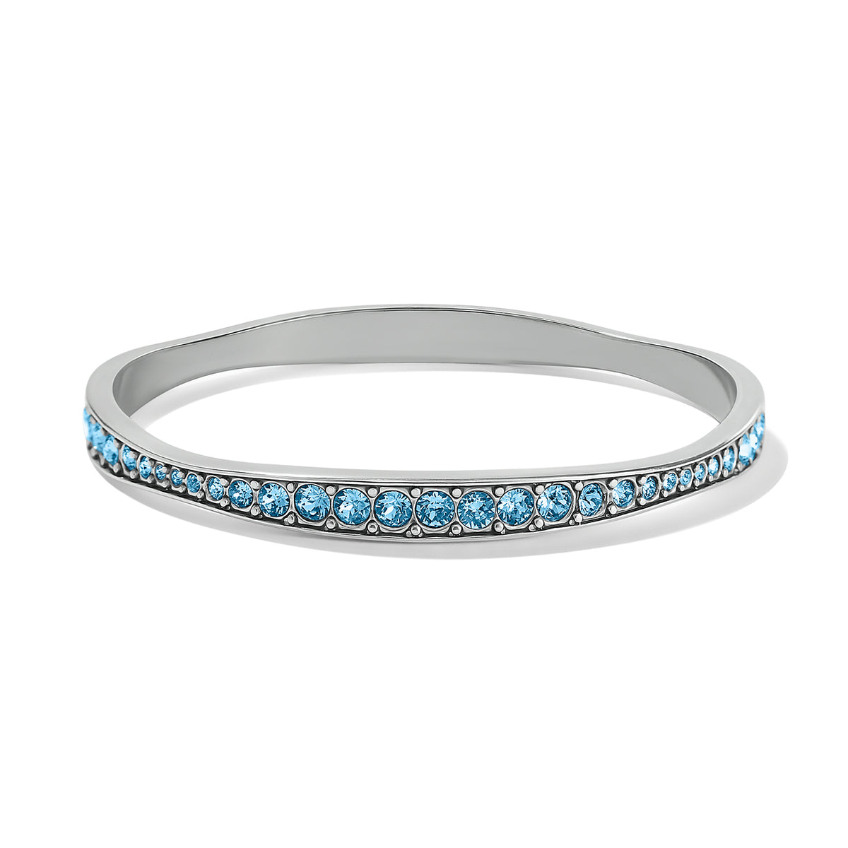 Brighton Light Hearted Crystal Bangle Women's
