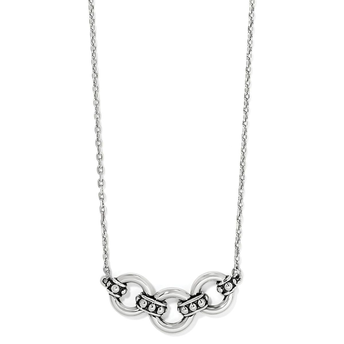Brighton Pretty Tough Stud Trio Necklace Women's