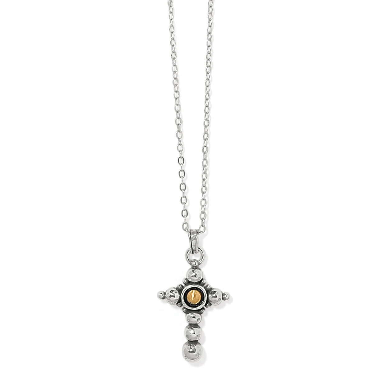 Brighton Majestic Nobel Cross Reversible Necklace Women's