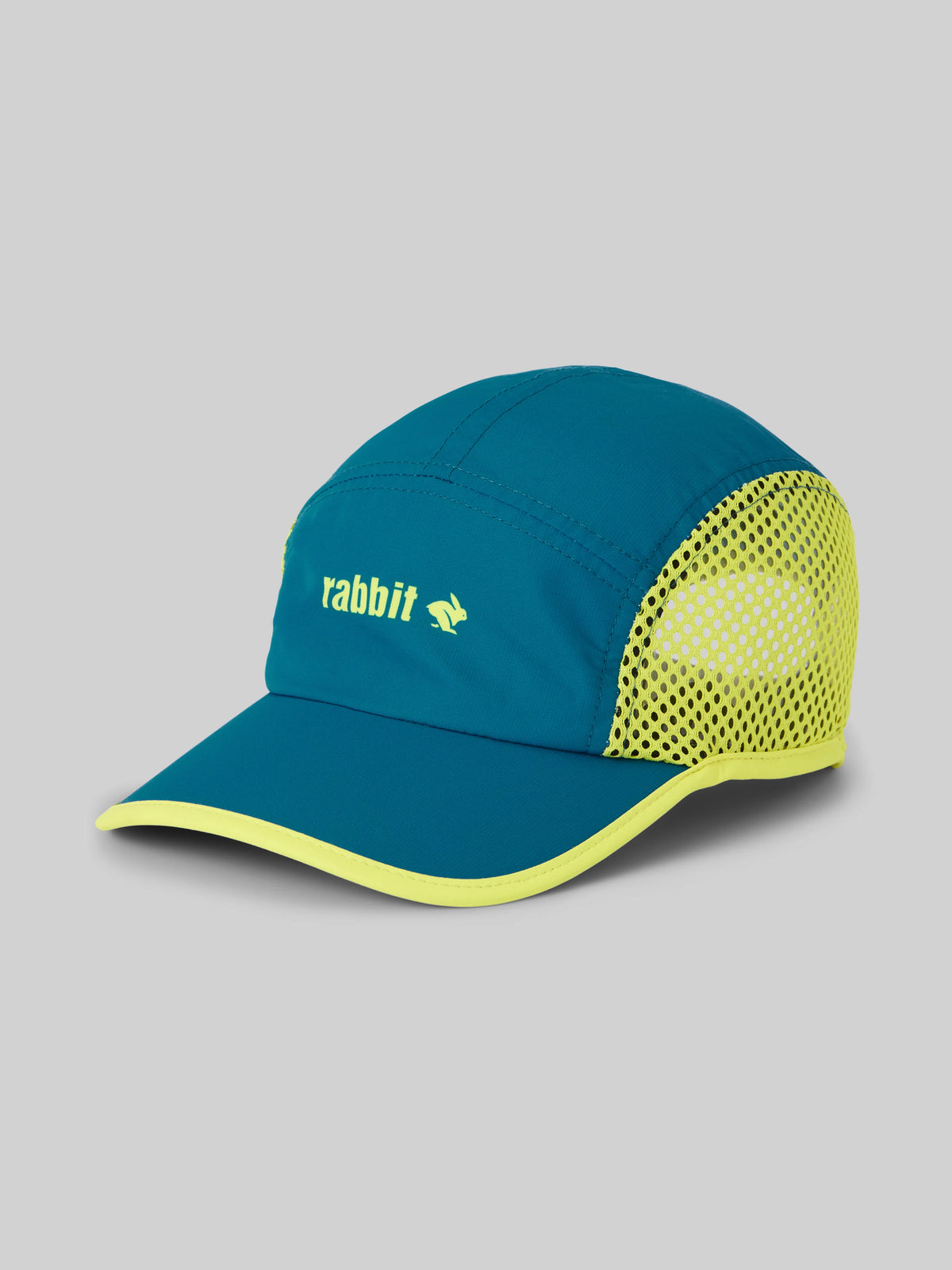 rabbit Run Hat Vent Mesh. Blue/Yellow.